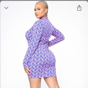 FASHION NOVA DRESS NEW SWIPE FOR STOCK IMAGE